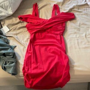 Small red bodycon dress